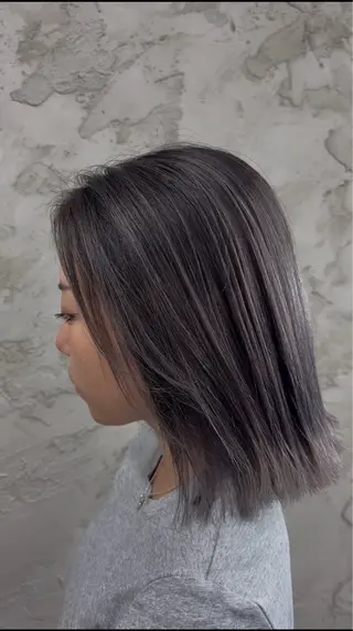 ミディアム カラー 高久 翔大のヘアスタイル