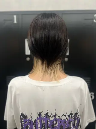 ミディアム カラー 透明感カラー特化🫧 🦋栗原🦋のヘアスタイル