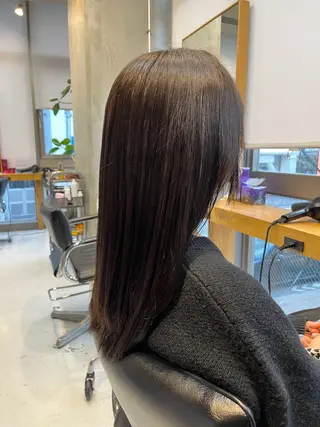 ロング ちせ/ 透明感カラー /elima調布のヘアスタイル
