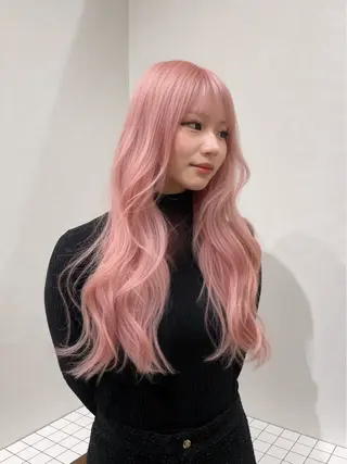 ロング カラー keshiki 大名のヘアスタイル