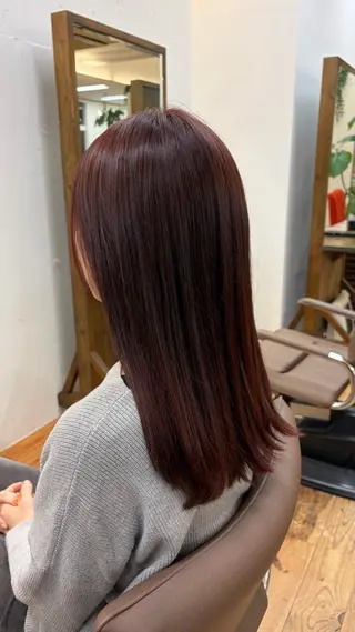 ロング FRAME/ 田中みゆのヘアスタイル