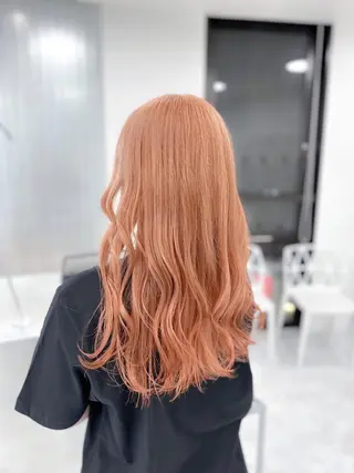 カラー ナチュラル可愛い◎ 推しカラー🤍池袋のヘアスタイル