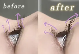 マツエク・マツパ Lashure CHITOSEのマツエク・マツパデザイン
