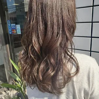 ロング カラー 杉本 拳史朗のヘアスタイル
