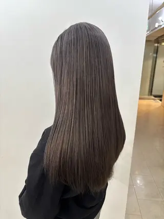 ミディアム 🎀暖色カラー🤍 レイヤーカット🎀のヘアスタイル