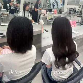 ロング 横浜 エクステ🎀/ カラー🌙┊︎もものヘアスタイル