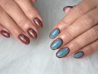 ネイル mison 安形友花のネイルデザイン