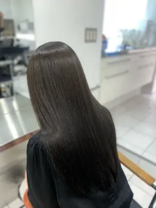 セミロング カラー 透明感カラー🫧銀座 sana໒꒱· ゚のヘアスタイル