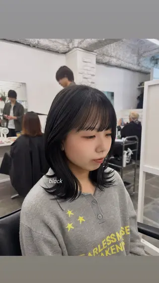 ミディアム 小川 藍 / 🥣⟡ カットモデル募集中のヘアスタイル
