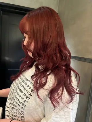 ロング カラー デザイン/アレンジ ❤︎イシイレイのヘアスタイル