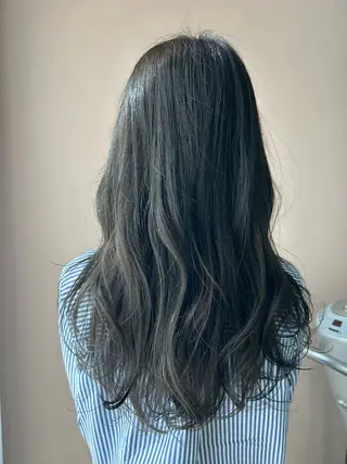 ロング カラー hubhair レイヤー/透明感のヘアスタイル