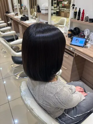 ショート カラー 透明感カラー 🫧 ほのみのヘアスタイル