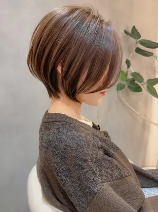 ショート カラー ボブ/ショート/ 縮毛矯正⚜️工藤昴のヘアスタイル