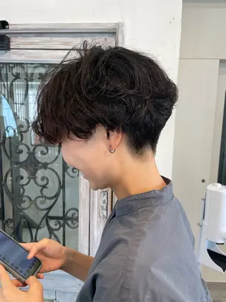パーマ 🔆髪質改善 透明感 カラー🔆佐々木貴仁のヘアスタイル