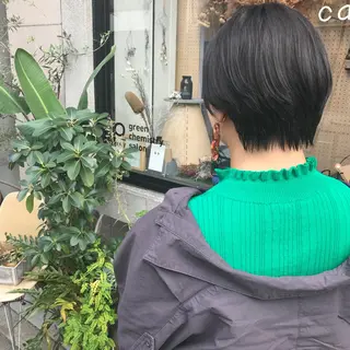 ショート 艶髪color💎髪 質改善ストレート大吉のヘアスタイル