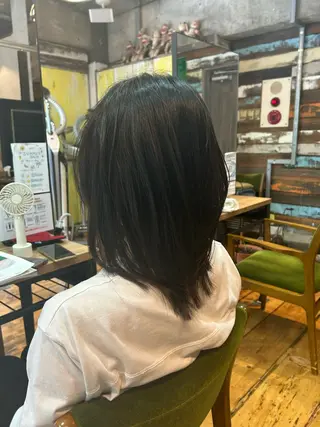 ミディアム 三浦義久/仙台/ レイヤーカットのヘアスタイル