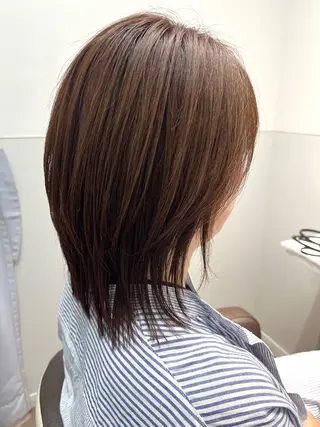 ロング カラー キッズ 藤井 仁紀のヘアスタイル