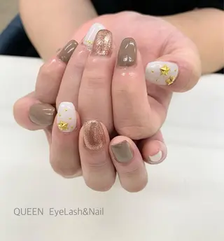 ミディアム カラー ネイル Bloom Nailのネイルデザイン
