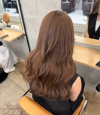 カラー 🍒透明感カラー× 艶髪🍒Mihoのヘアスタイル