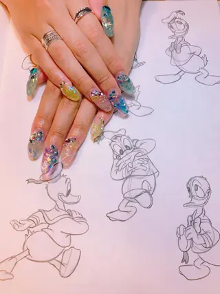 ネイル 平尾駅前/持込み専門 /owlnailのネイルデザイン