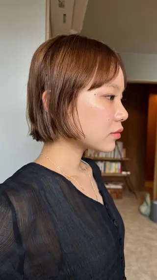 ミディアム ショートカット/レイ ヤー🫧kotoneのヘアスタイル