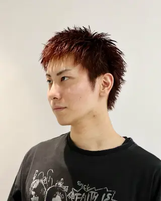 ショート メンズ 加藤 祐斗のヘアスタイル