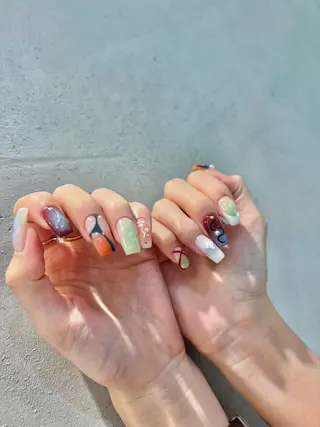 ネイル emunail あやかのネイルデザイン