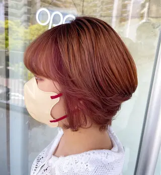 ショート 高場 和希のヘアスタイル
