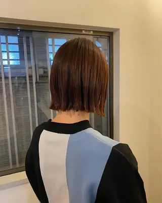 ショート ムナカタ アカリのヘアスタイル