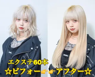 ロング Loob.TOKYO MIYA🌈のヘアスタイル