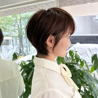 ショート 艶カラー/ヘアセット 着付け ふうか 渋谷のヘアスタイル