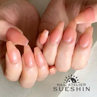 ロング ネイル S ueshinのネイルデザイン