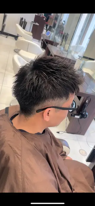ショート メンズ ✂︎山﨑 涼太✂︎のヘアスタイル