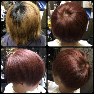 ショート カラー メンズ 💜Rebre** Mayu💜のヘアスタイル