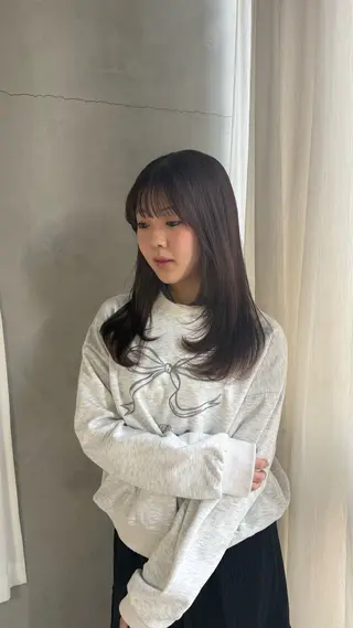 ロング カラー rimi ／透明感カラーのヘアスタイル