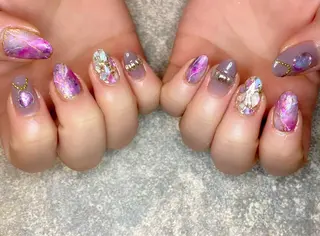 ネイル Lino+ ネイル&よもぎ蒸しのネイルデザイン
