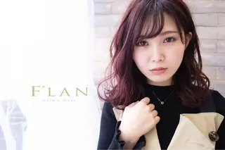 ミディアム カラー F'LAN / haruのヘアスタイル