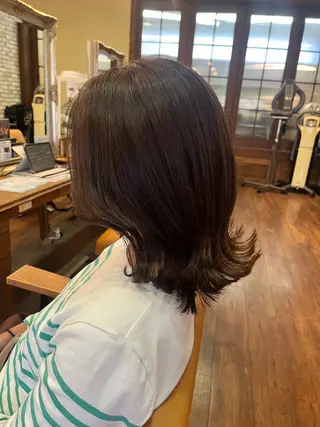 ミディアム Ayumi/髪質改善 レイヤー/ネイルのヘアスタイル