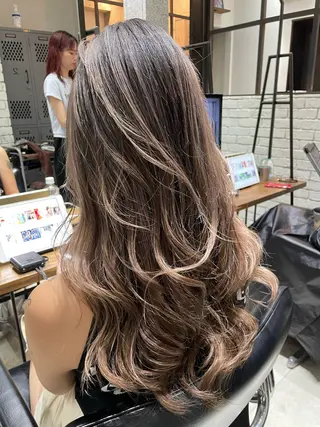 ロング バレイヤージュ/ 髪質改善/渡邉悟🌱のヘアスタイル