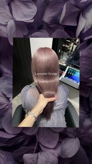 カラー 大阪梅田カラーカット モデル募集中🦋サヤのヘアスタイル