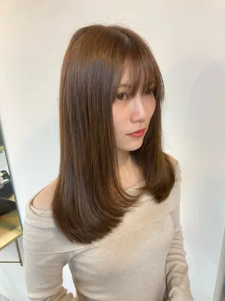 セミロング 三浦 寛都のヘアスタイル
