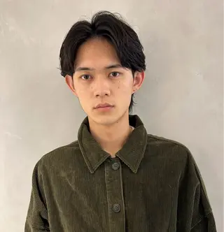 パーマ メンズ メンズ清潔感のプロ 💈メンズパーマ藤田のヘアスタイル
