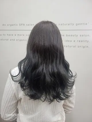 セミロング 🐥YUNA🐥 天神/大名/透明感のヘアスタイル