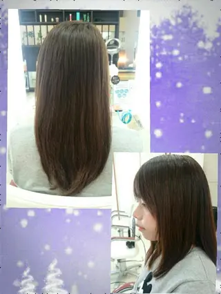 ロング キンジョウ エナミのヘアスタイル