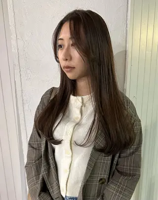 ロング カラー 田中 泰正のヘアスタイル