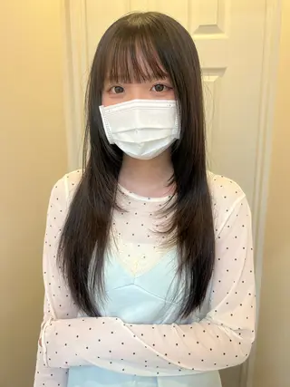 ロング yuka/栄/ ボブカットモデルのヘアスタイル