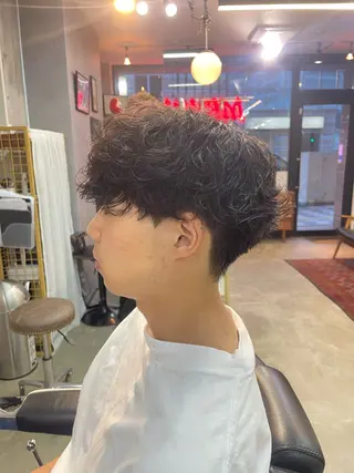 ミディアム メンズ特化/パーマ /swag/ルーカスのヘアスタイル