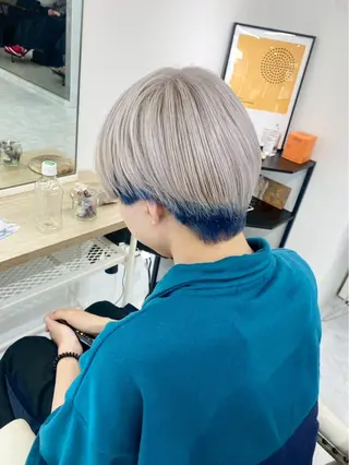 ショート カラー 🎀推しカラー🎀 Harunaのヘアスタイル