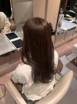 ロング カラー ナチュラルカラー/ 🤎のぞみのヘアスタイル