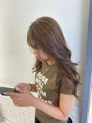 ロング カラー 🌻Insta指名 NO.1🌻Shoのヘアスタイル